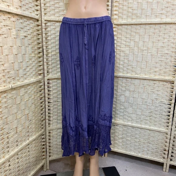 2pc Purple Top and Skirt Set - Picture 6 of 10